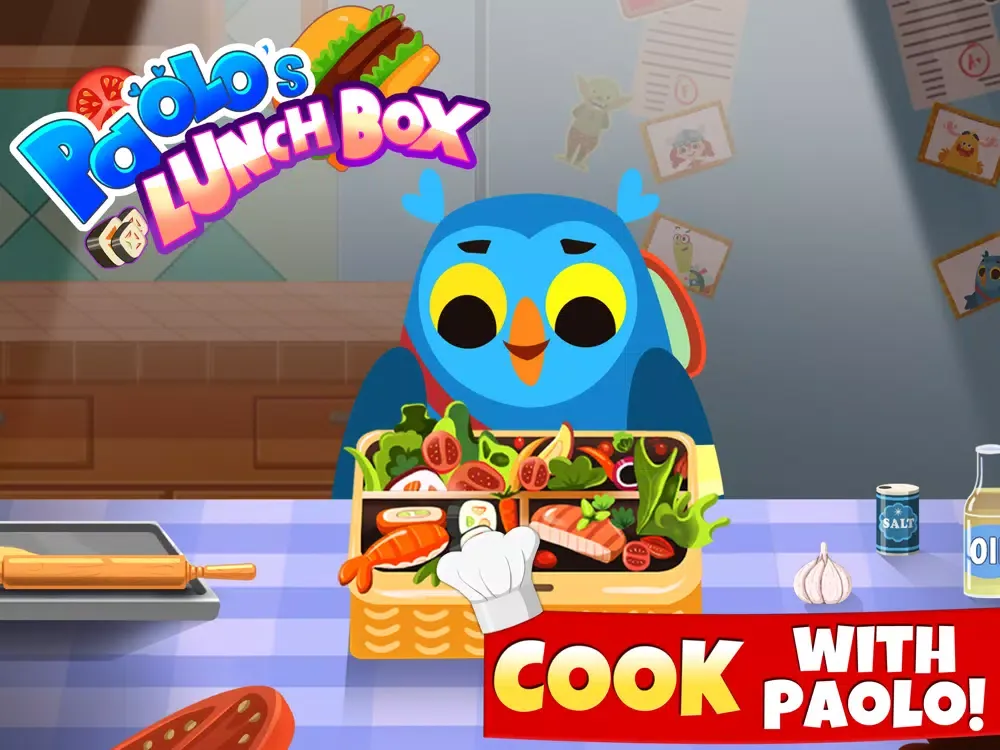 صور Paolo’s Lunch Box–Cooking game iPad 