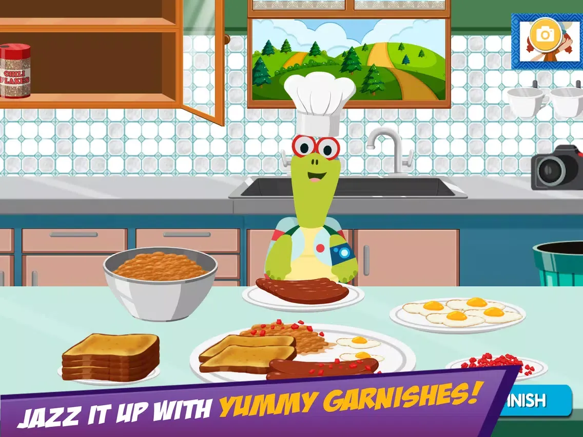 Zrzuty ekranu Sunny Side Uga – Cooking game iPad 