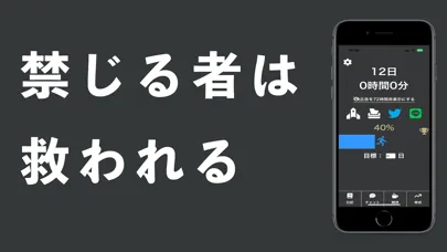 Zrzuty ekranu RAISE -新時代の禁欲サポートカウンターアプリ