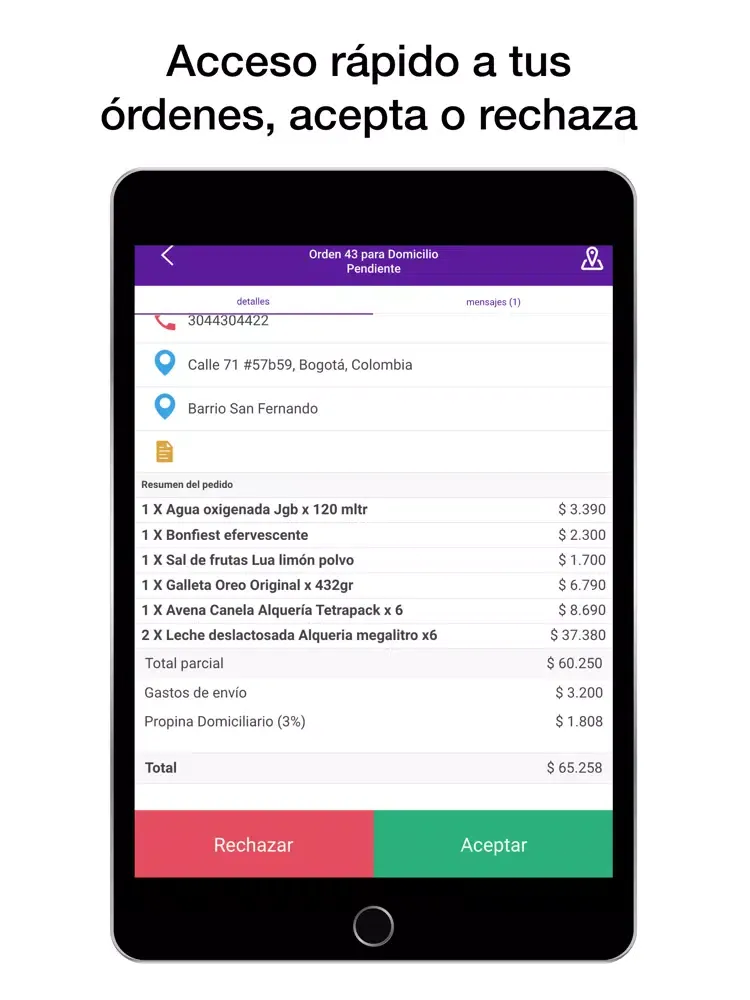 Kiosco Business iPad  Screenshots