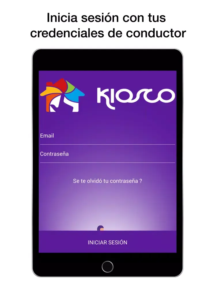 Kiosco - para entregador iPad 应用截图