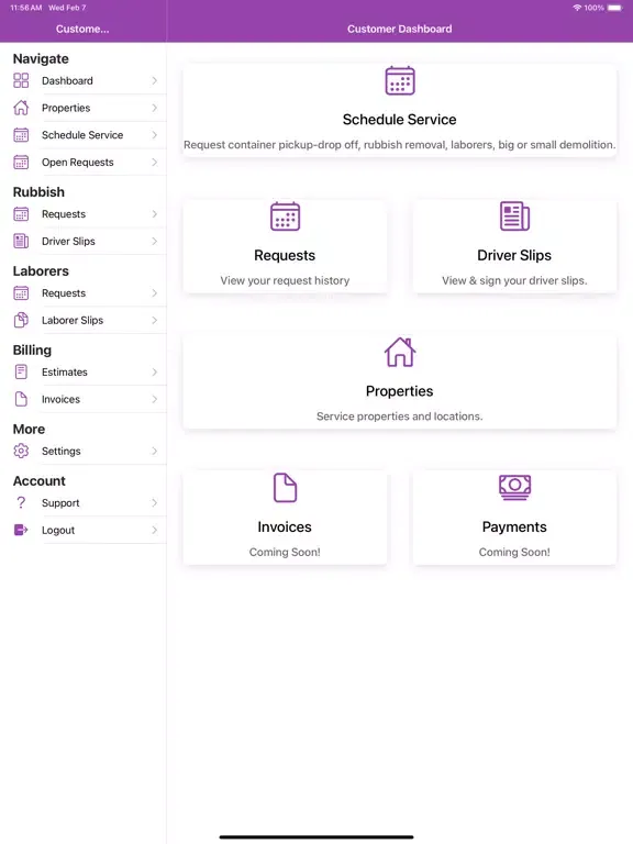 Tangkapan skrin BSCNJ iPad 