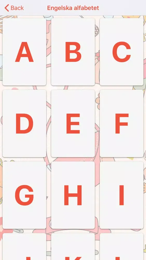 Swedish Alphabet Learning應用截圖