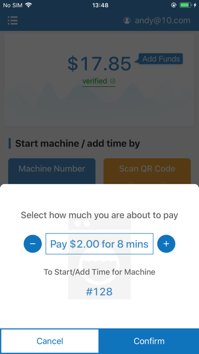 Скриншоты Washco Pay
