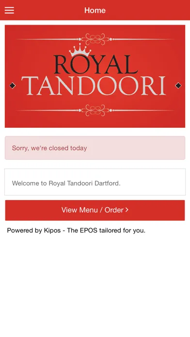 Royal Tandoori Dartford應用截圖