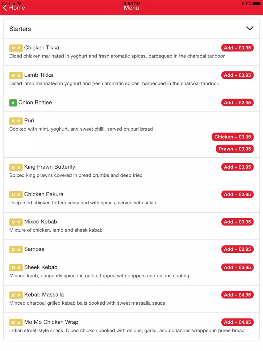 Screenshot di Spice Express Andover iPad 