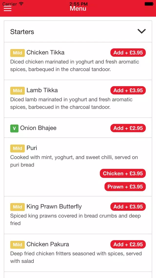 Screenshot di Spice Express Andover