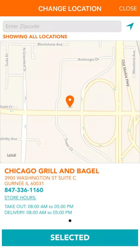 Captures d'écran de Chicago Grill And Bagel