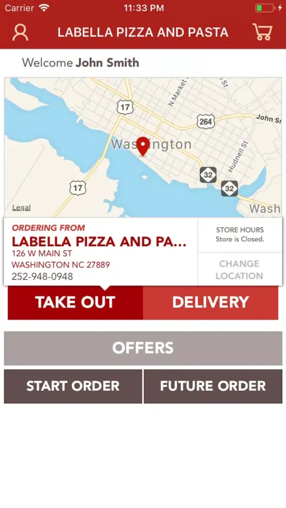 LA BELLA PIZZA & PASTA Screenshots