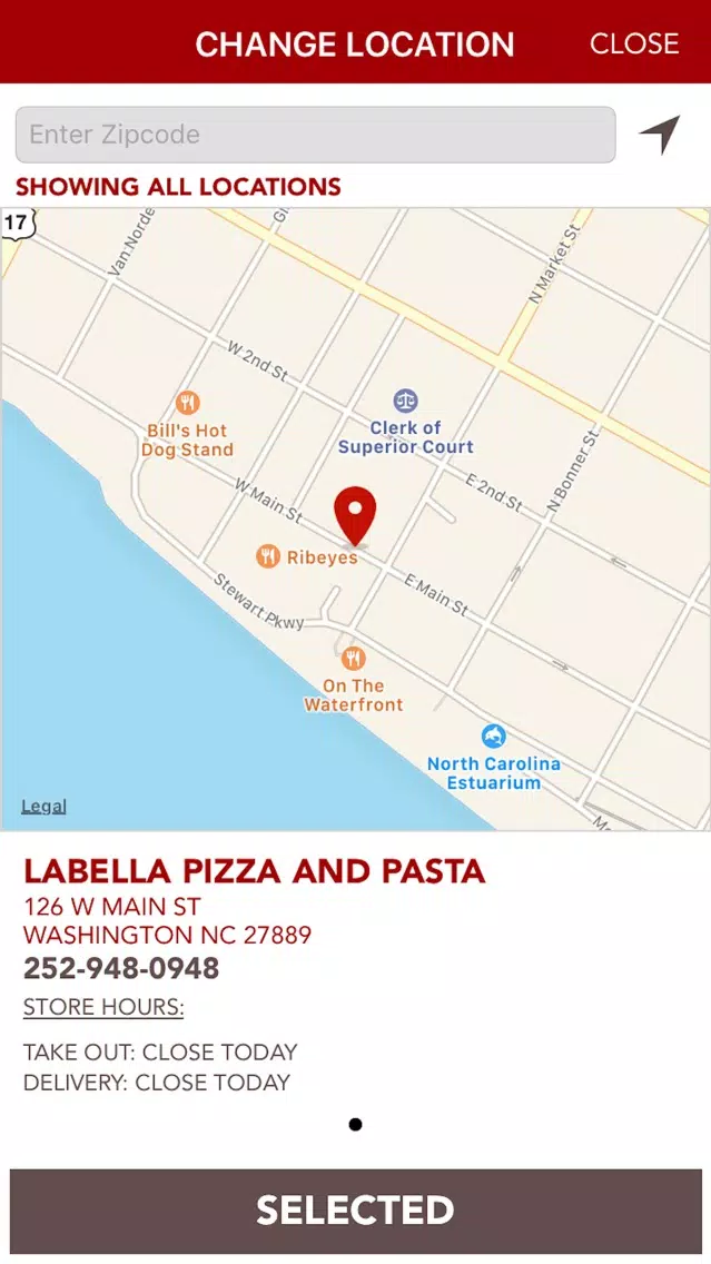 LA BELLA PIZZA & PASTA Screenshots