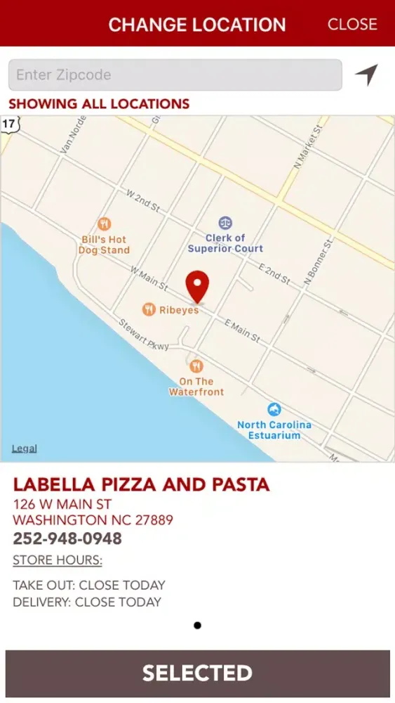 LA BELLA PIZZA & PASTA Screenshots