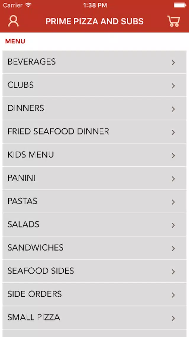 Prime Pizza and Subs سکرین شاٹس