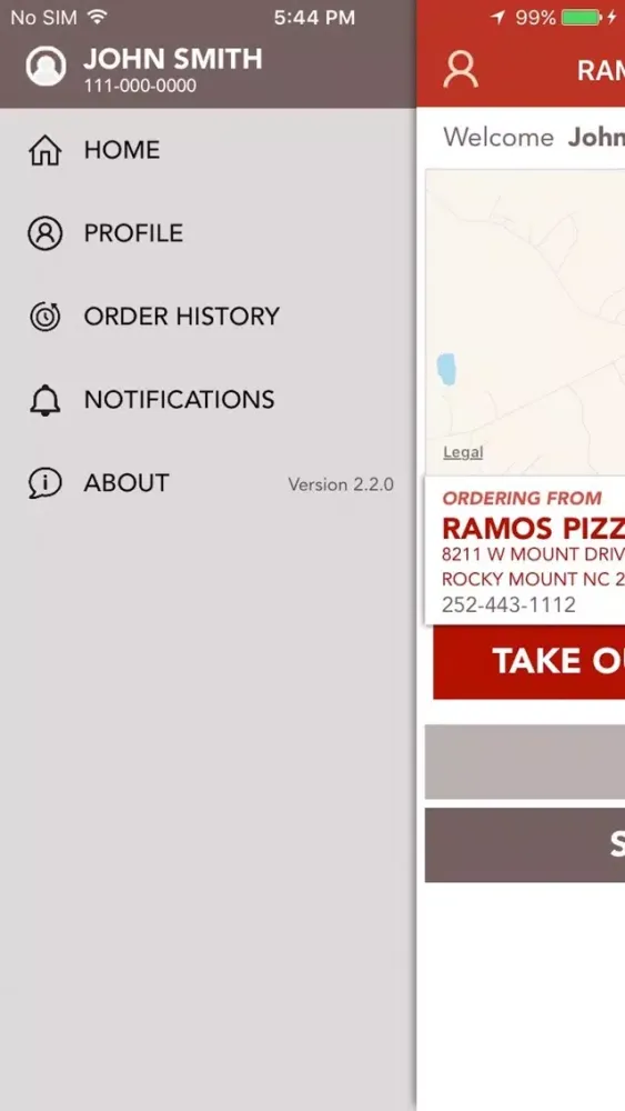 ภาพหน้าจอของ Ramos Pizza and Grill Rocky Mount