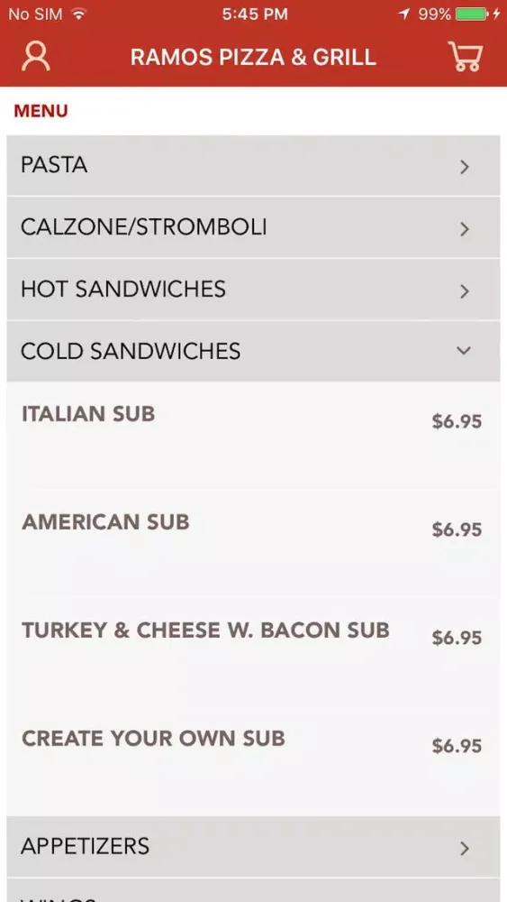 ภาพหน้าจอของ Ramos Pizza and Grill Rocky Mount