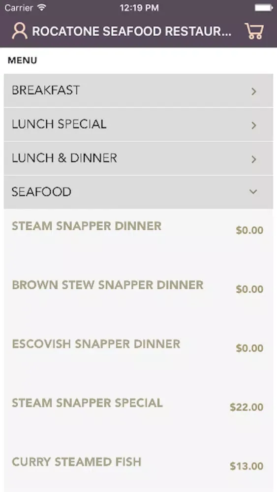 Rocatone Seafood Restaurant স্ক্রিনশট