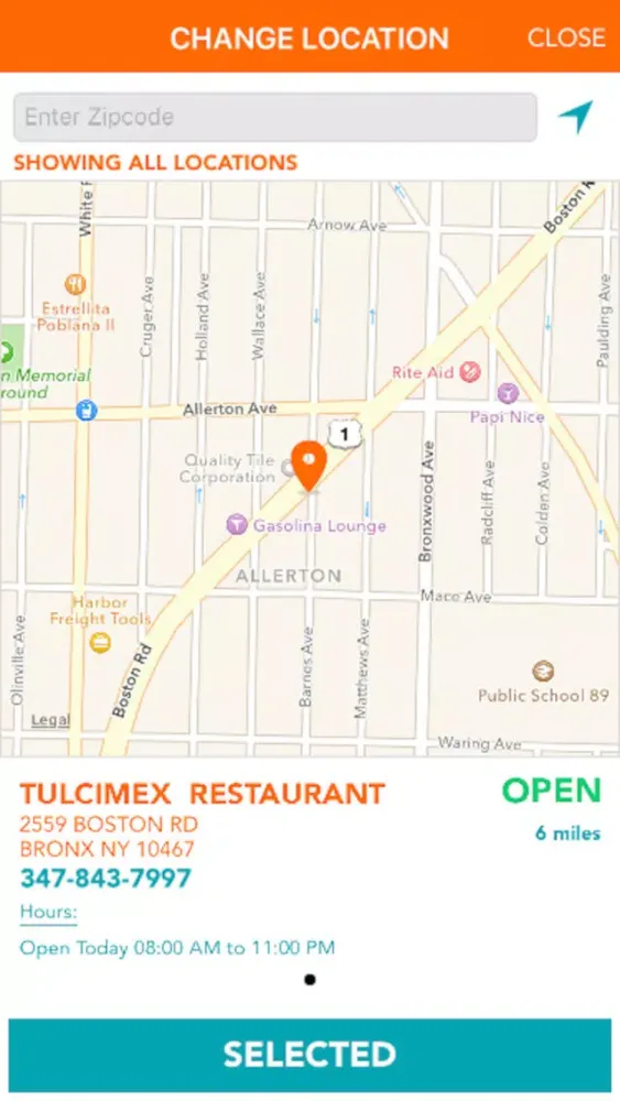 Tangkapan skrin Tulcimex