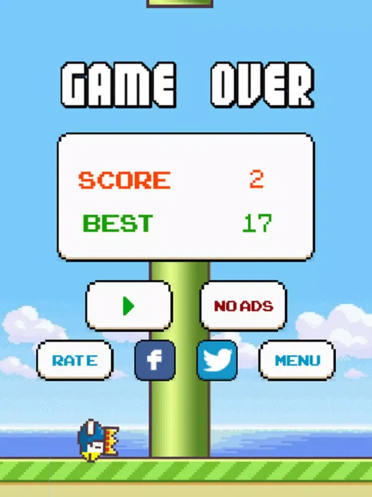 Flappy Eagle - Tiny Bird Hop over Huge Bottle iPad  스크린샷