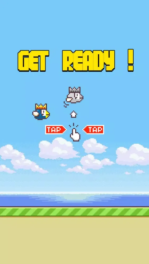 Flappy Eagle - Tiny Bird Hop over Huge Bottle 스크린샷