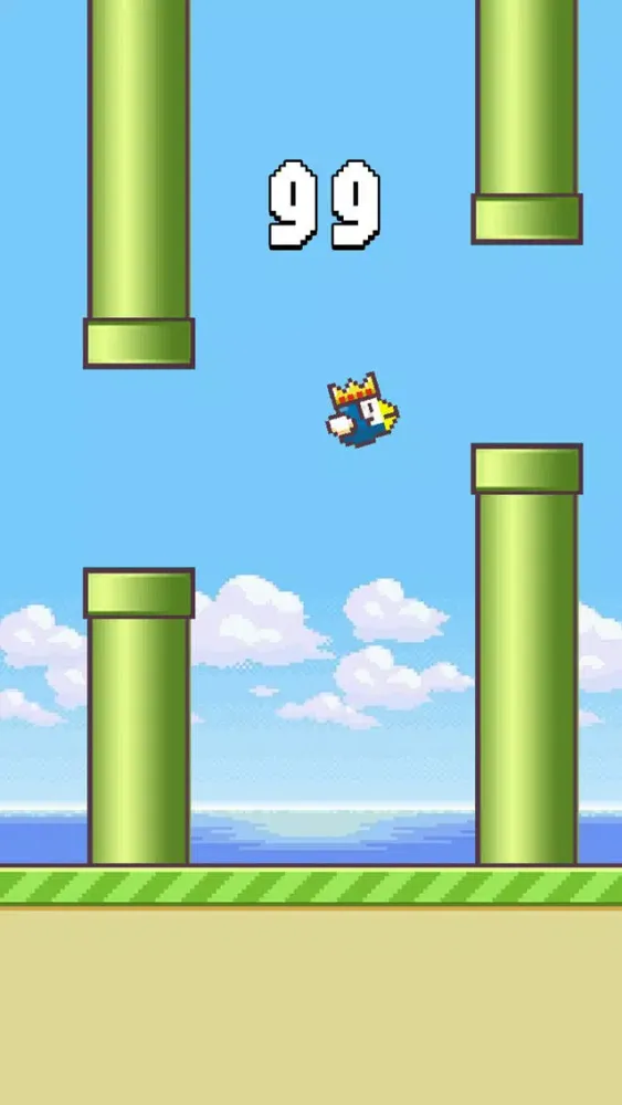 Flappy Eagle - Tiny Bird Hop over Huge Bottle 스크린샷