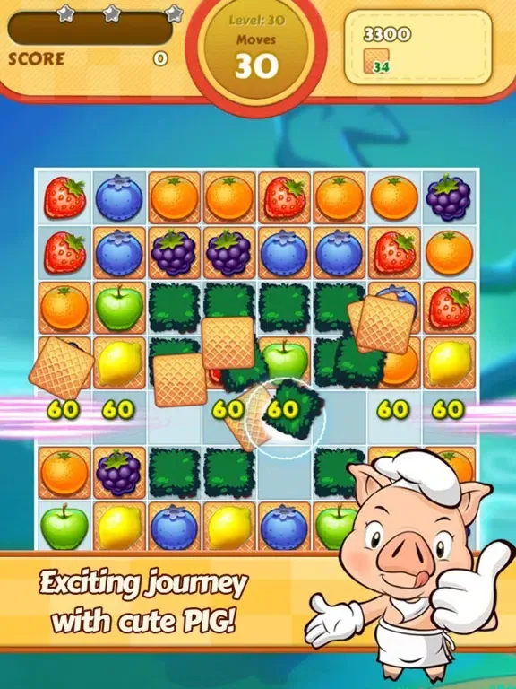 Juice Taste Fever - Garden Drop Puzzle iPad  Screenshots