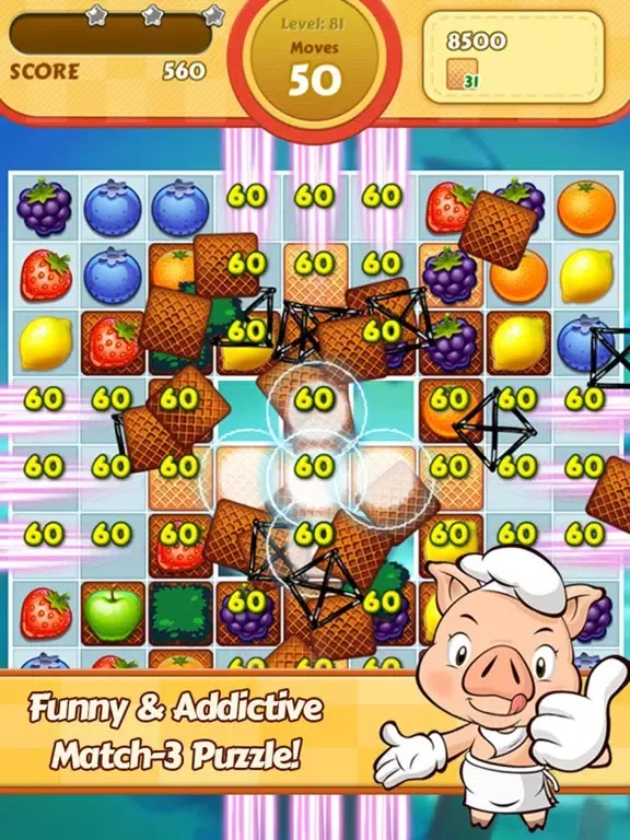 Juice Taste Fever - Garden Drop Puzzle iPad  Screenshots