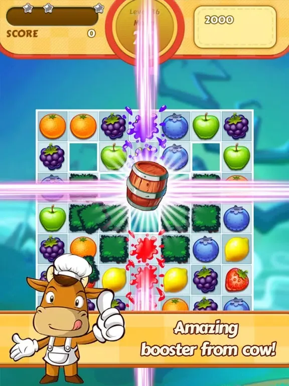 Juice Taste Fever - Garden Drop Puzzle iPad  Screenshots