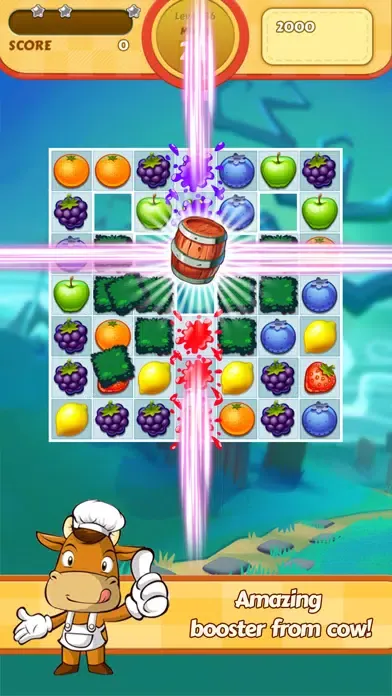Juice Taste Fever - Garden Drop Puzzle Screenshots