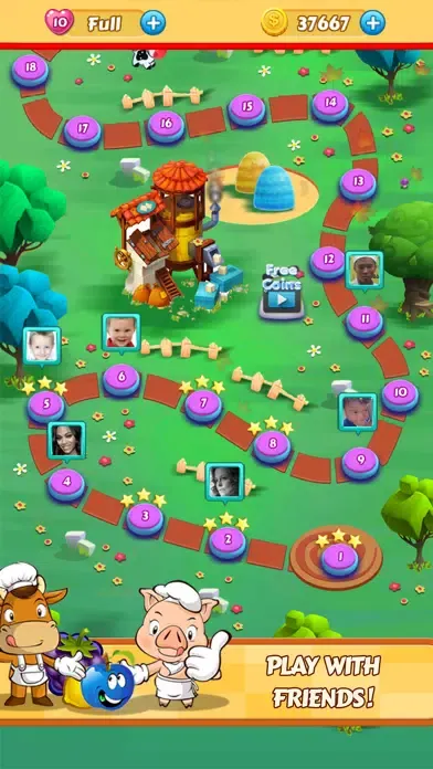 Juice Taste Fever - Garden Drop Puzzle Screenshots