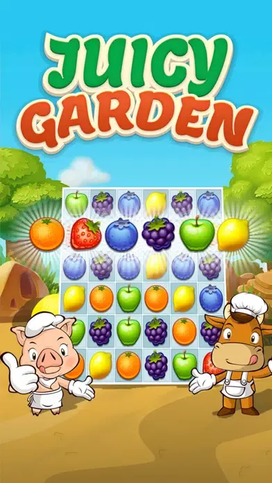 Juice Taste Fever - Garden Drop Puzzle Screenshots