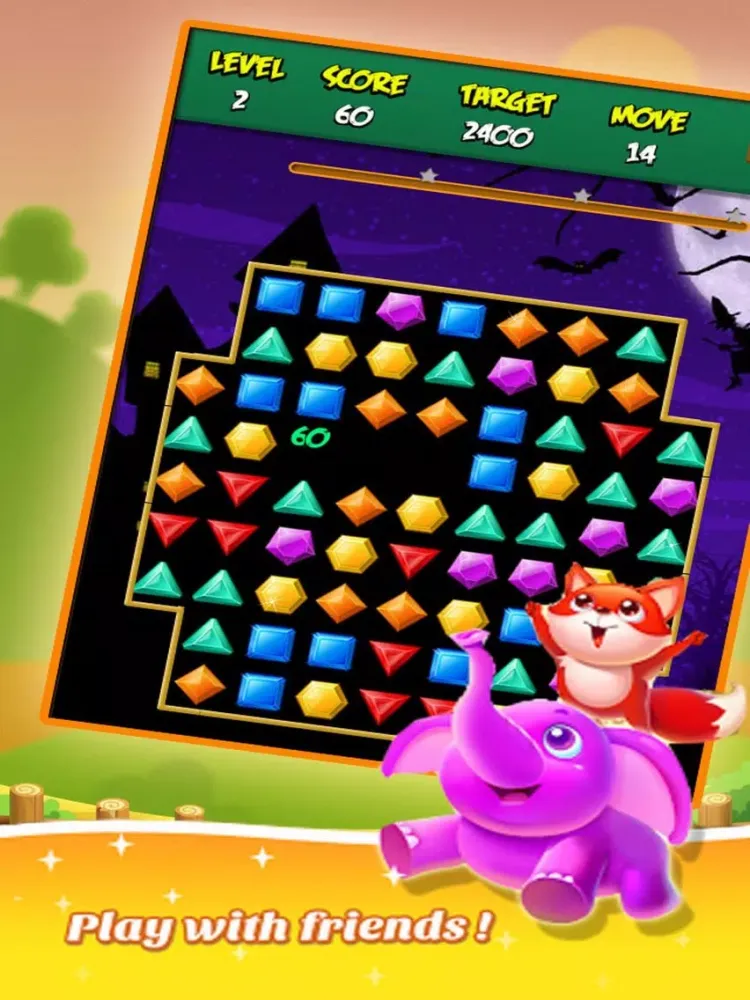 Match Jewels Deluxe iPad  Ekran Görüntüleri