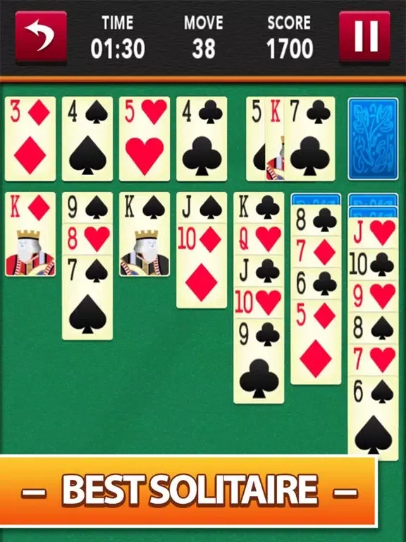 Captures d'écran de Solitaire King - Patience Black Jack Card Game iPad 