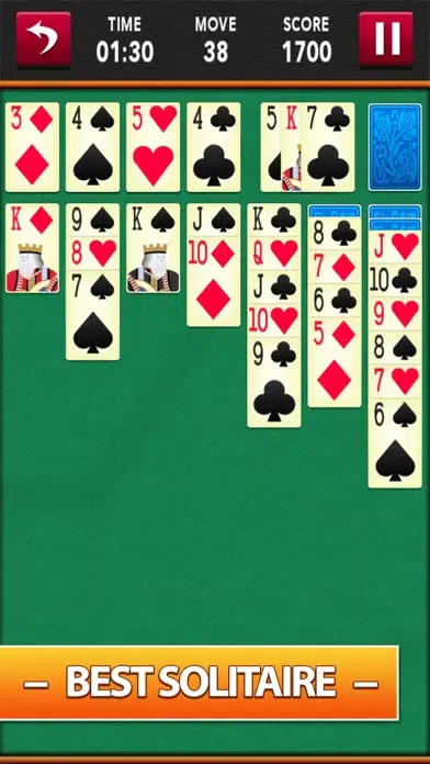 Captures d'écran de Solitaire King - Patience Black Jack Card Game