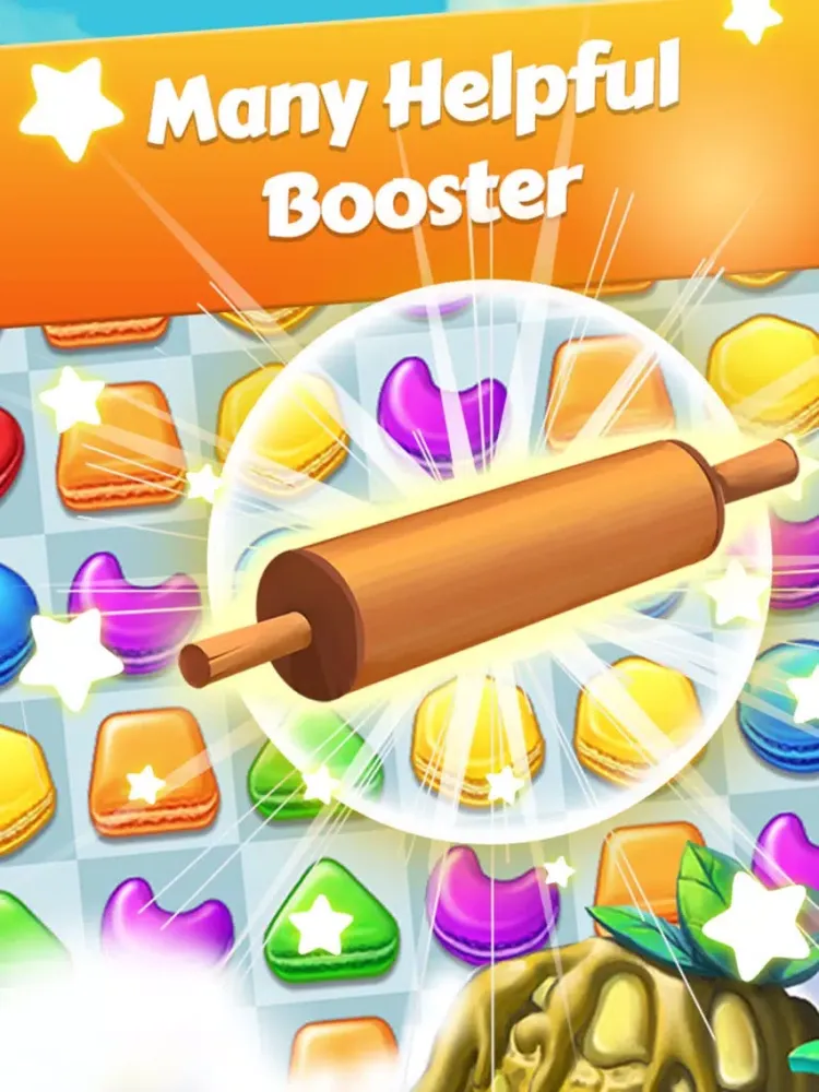 Captures d'écran de Candy Jam Super - Cookie Yummy Mania Blast iPad 