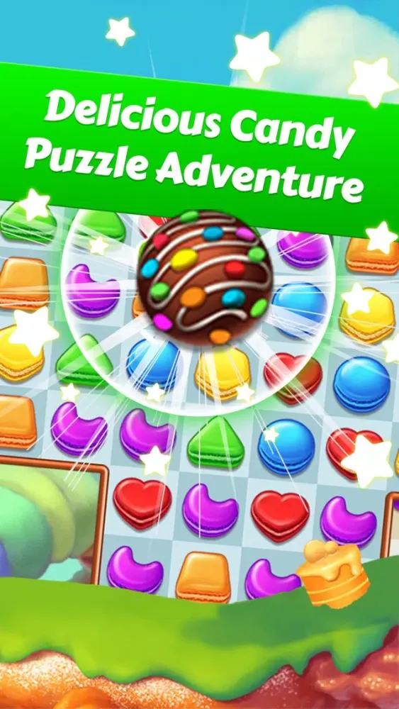 Captures d'écran de Candy Jam Super - Cookie Yummy Mania Blast