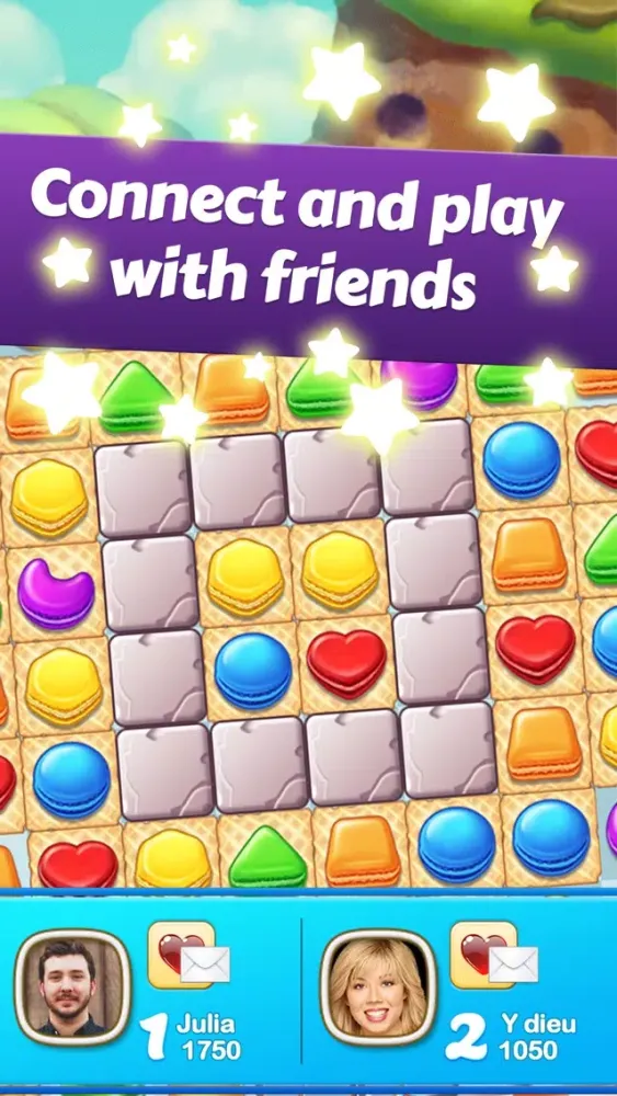 Captures d'écran de Candy Jam Super - Cookie Yummy Mania Blast