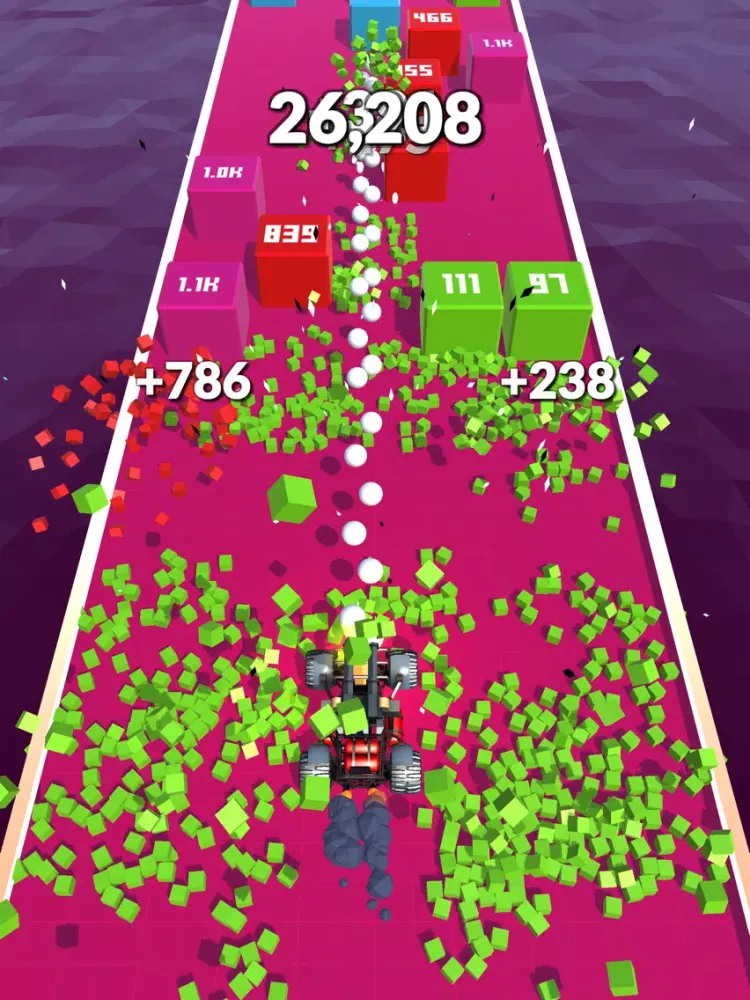 ภาพหน้าจอของ Car vs Blocks iPad 