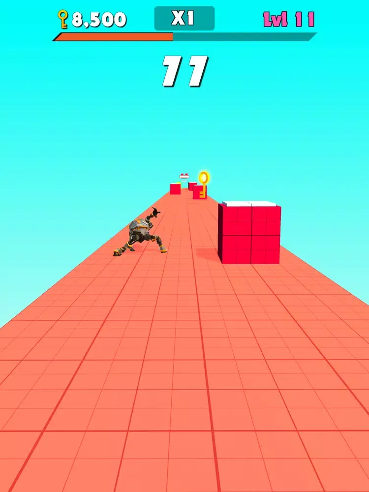 Capturas de tela do Chunk Punk iPad 