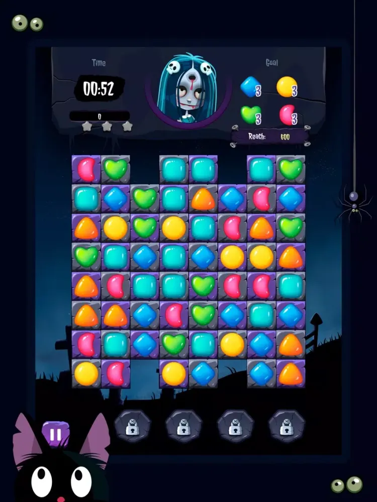 تصاویر Sweet Spells: Match 3 Quest iPad 