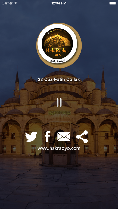 Hak Radyo سکرین شاٹس