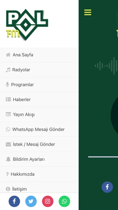 Screenshot di Pal Fm