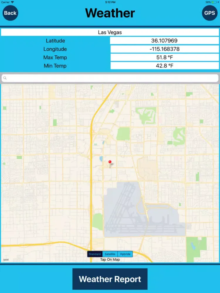 Скриншоты Las Vegas USA Tourist Places iPad 