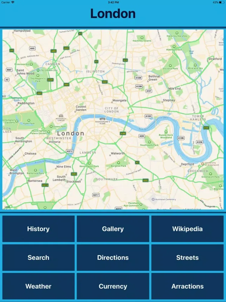 Captures d'écran de London UK, Tourist Places iPad 