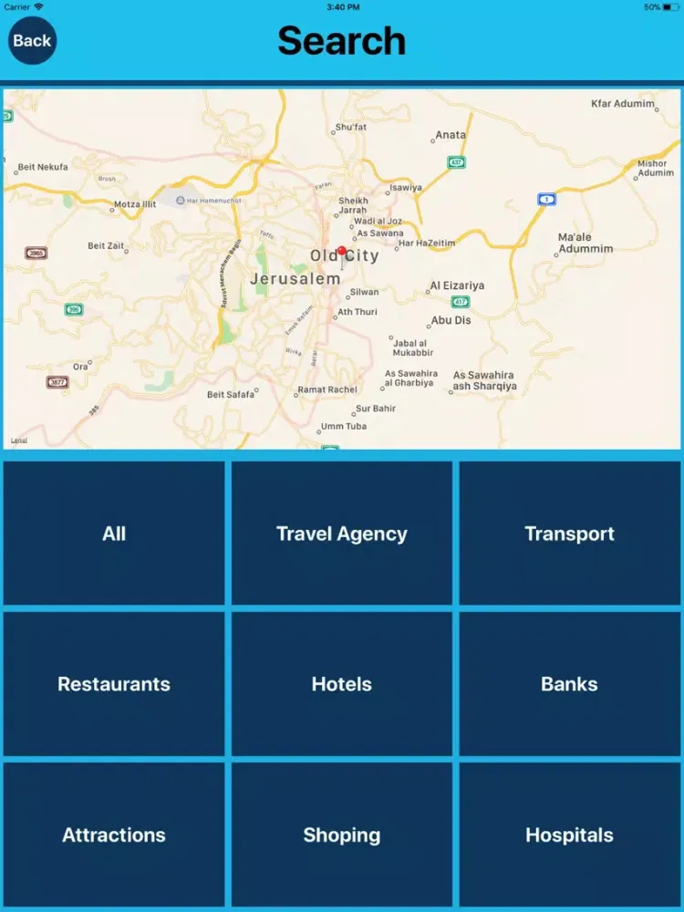 Скриншоты Jerusalem Israel Tourist Place iPad 
