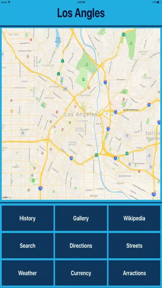 Los Angles USA Tourist Places Ekran Görüntüleri