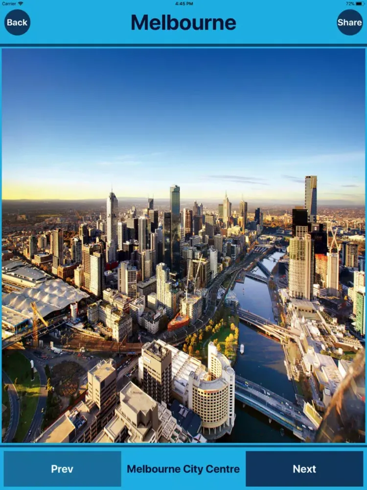 Melbourne Tourist Places iPad  Screenshots