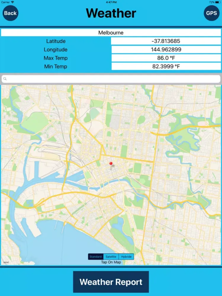 Melbourne Tourist Places iPad  Screenshots