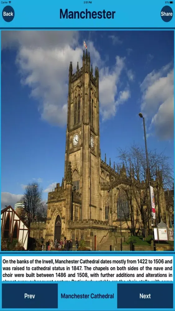 Manchester UK Tourist Places Screenshots