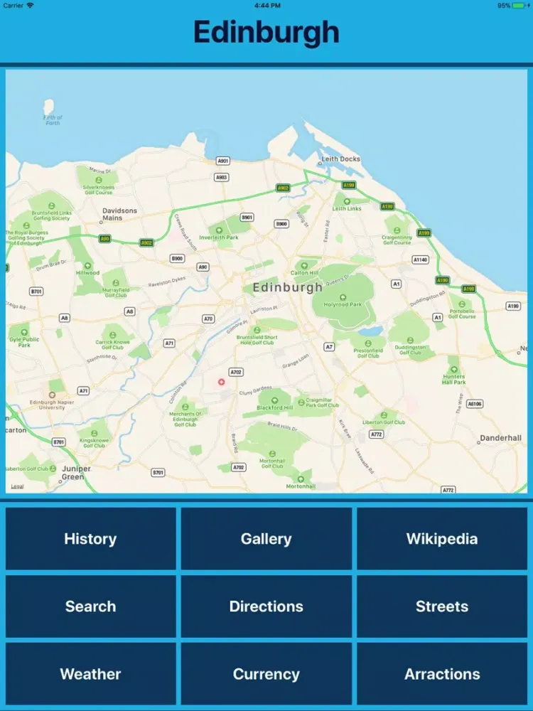 Captures d'écran de Edinburgh UK Tourist Places iPad 