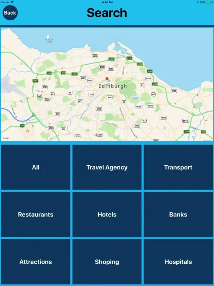 Captures d'écran de Edinburgh UK Tourist Places iPad 