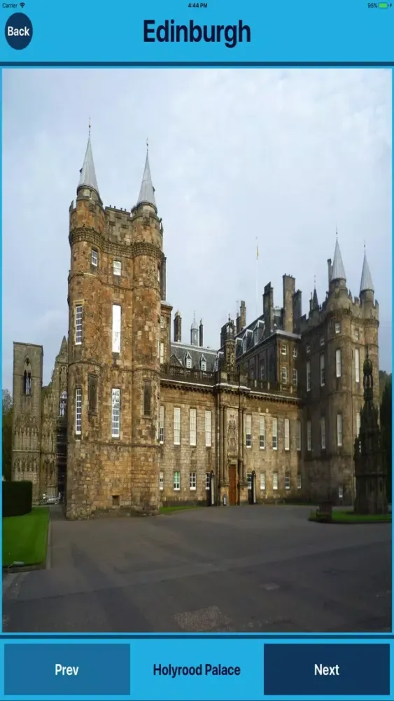 Captures d'écran de Edinburgh UK Tourist Places